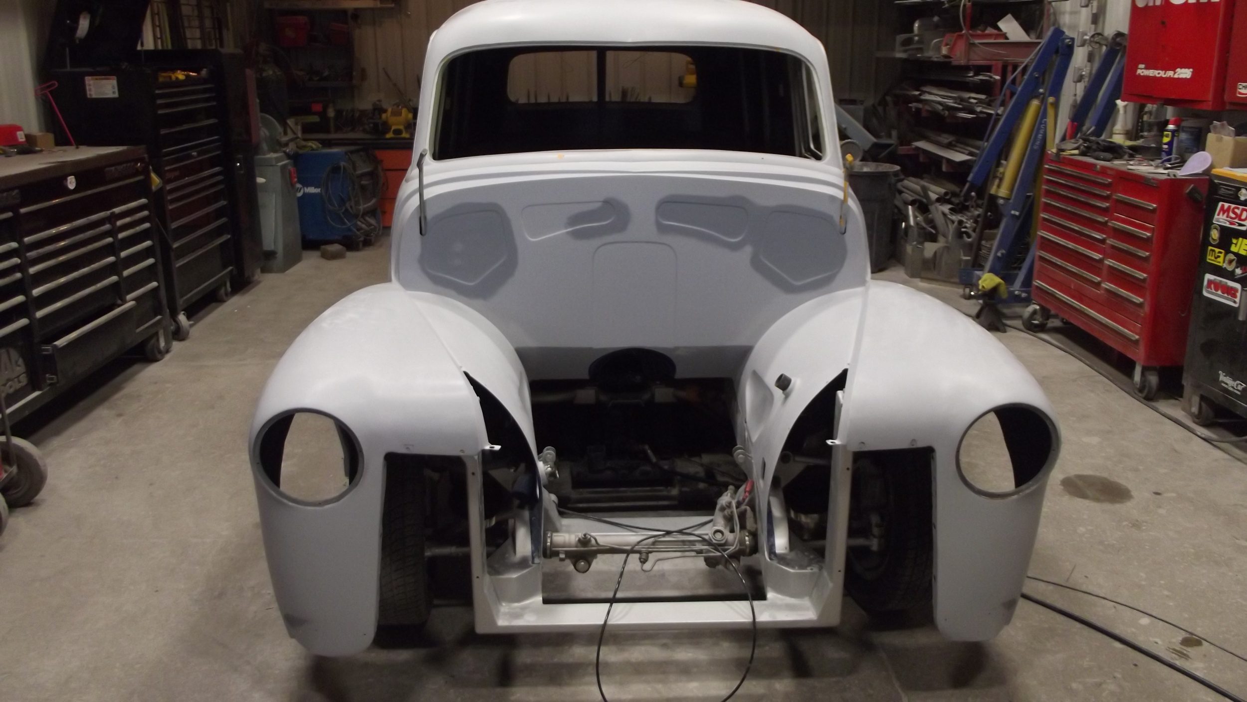 Front view no hood