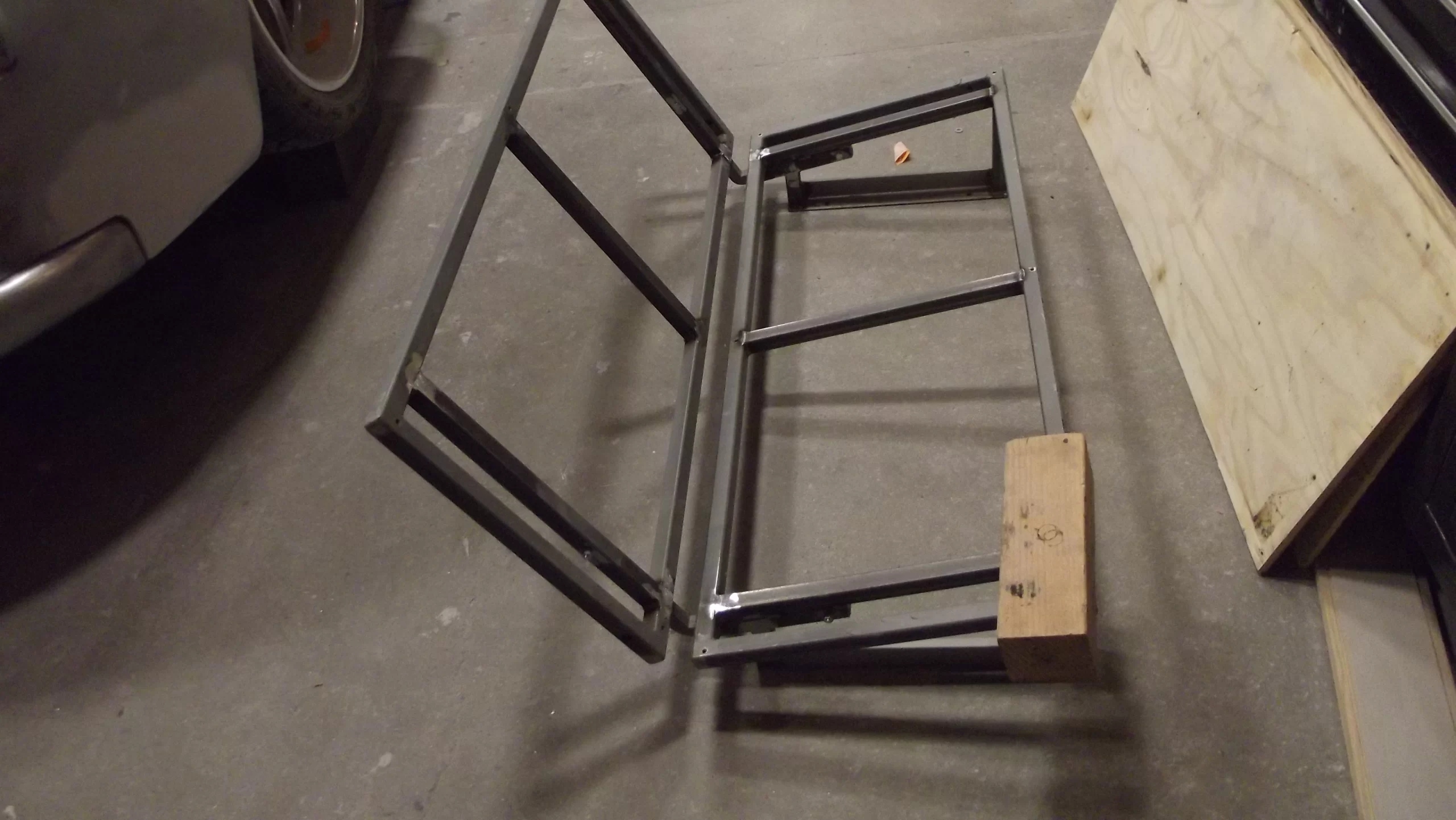 walker 48 bench seat frame