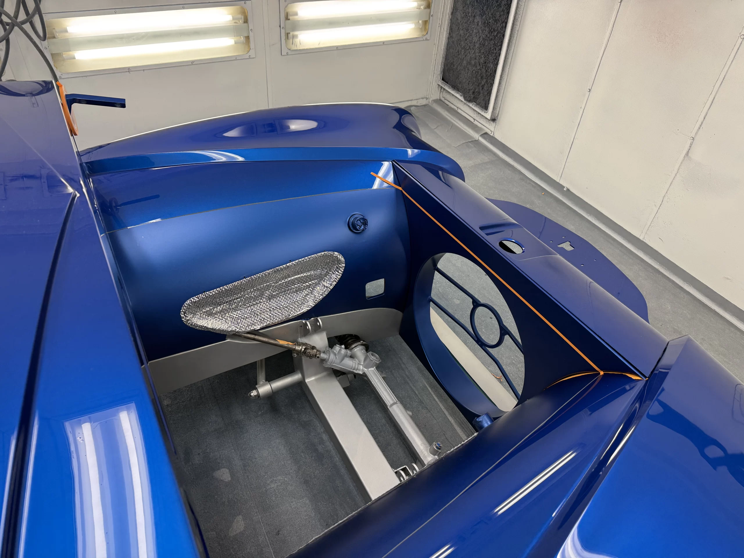 walker 48 engine bay base