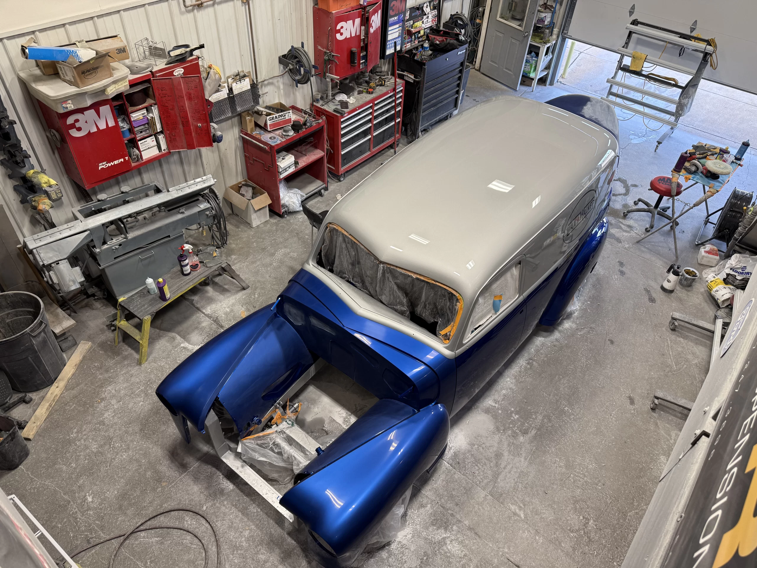 walker 48 sneak peek birds eye paint